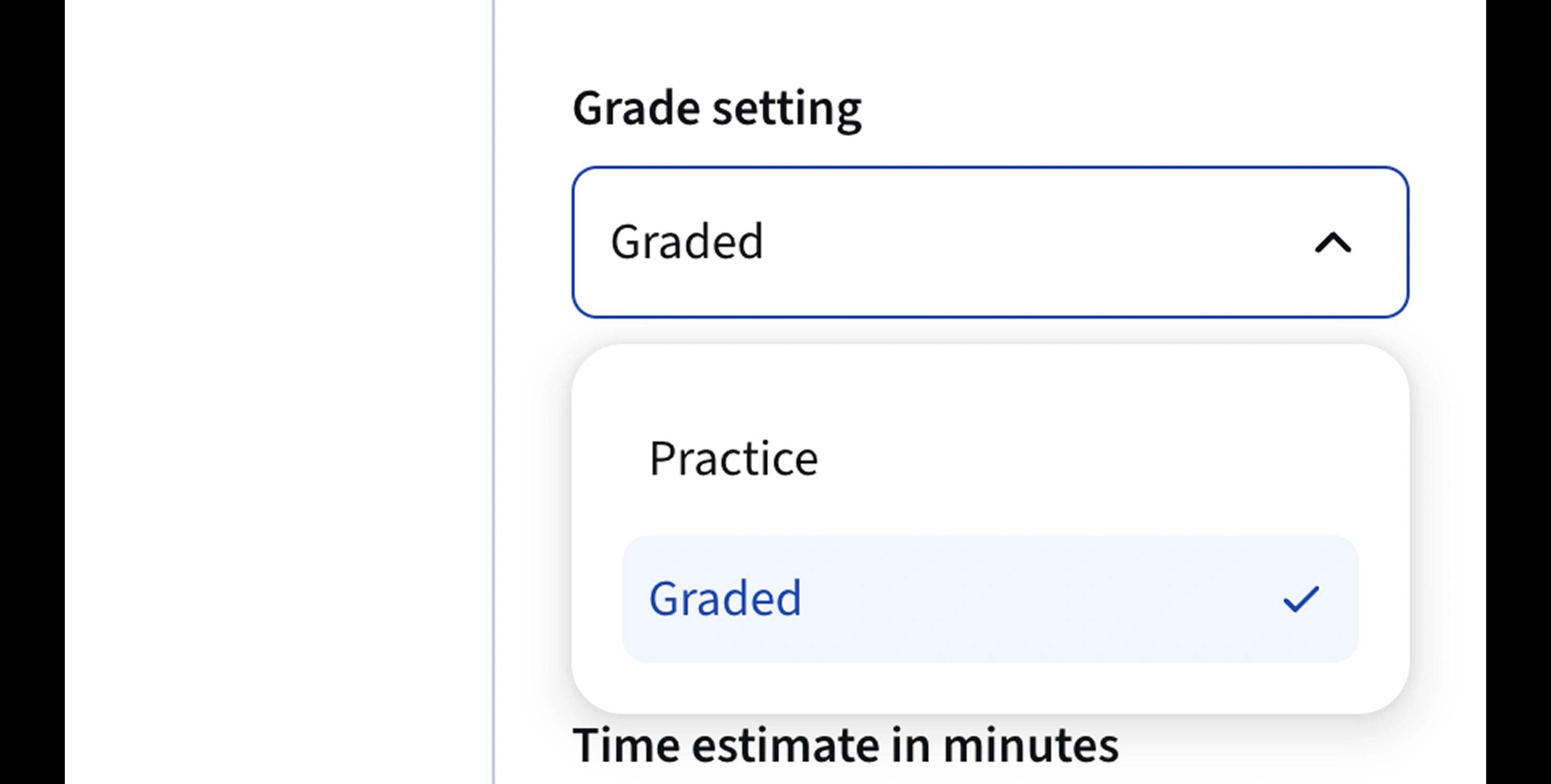 Grade Setting screenshot